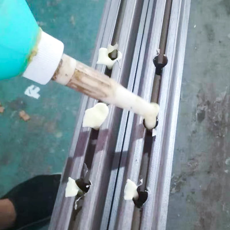 LM158 แผงประตูเดือยร่วมกันกาว